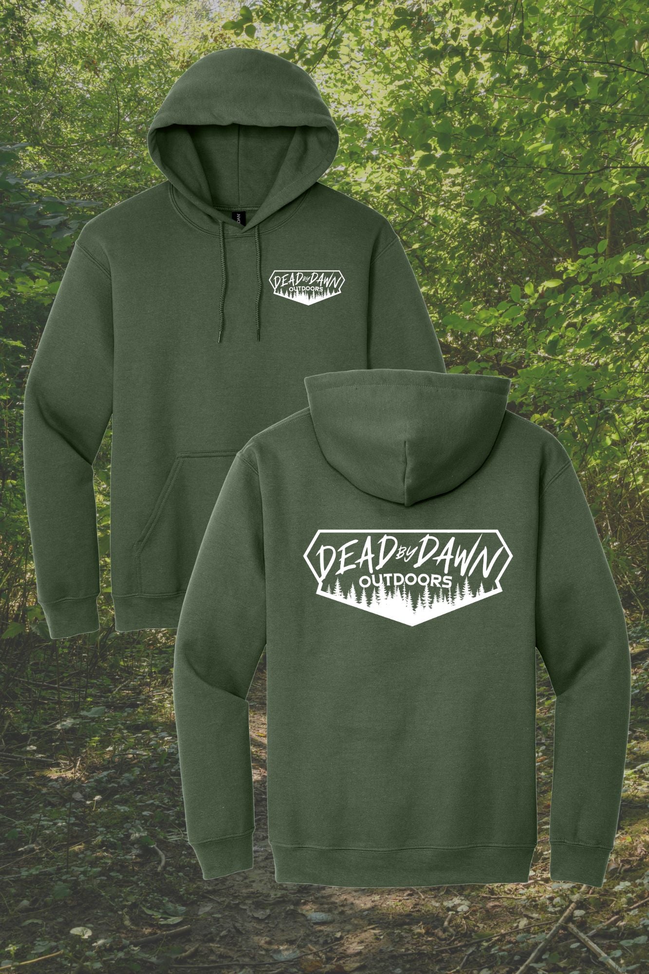 OG Dead By Dawn - Hoodie M. Green