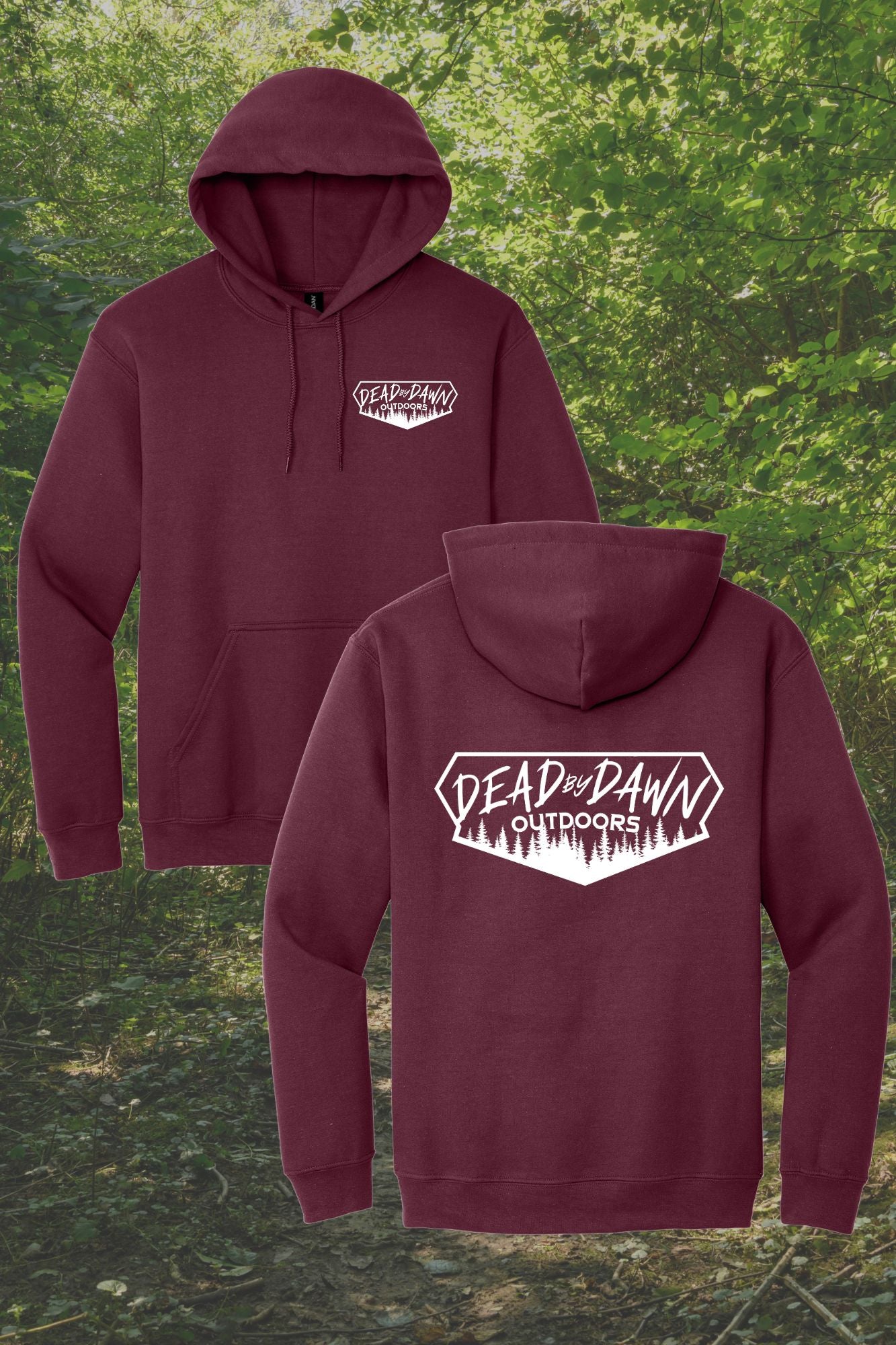 OG Dead By Dawn - Hoodie Maroon