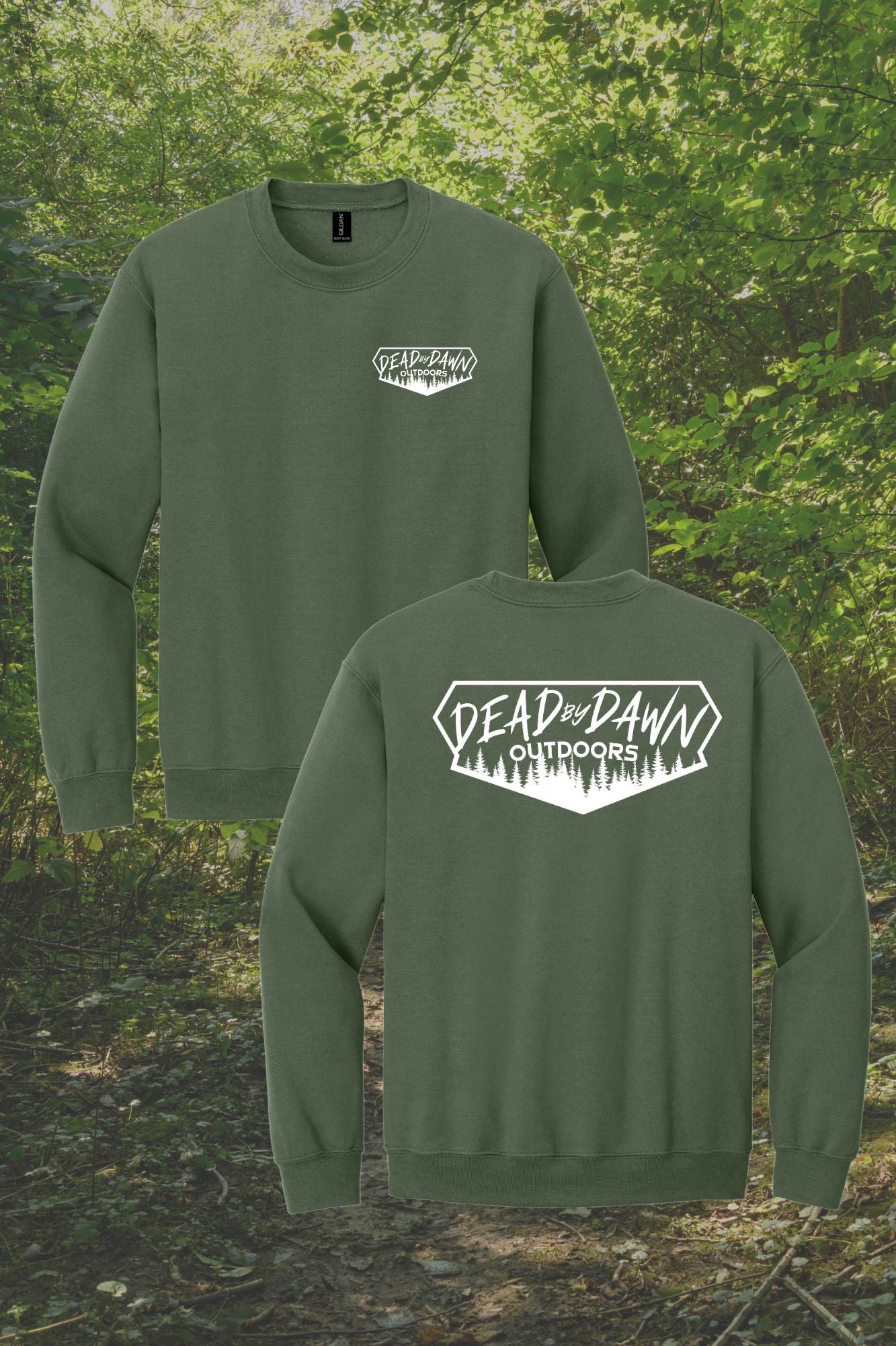 OG Dead By Dawn - Crewneck M.Green