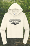 Dead By Dawn - crop hoodie gardenia