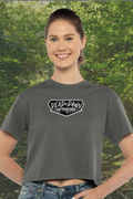 Charcoal Crop Top