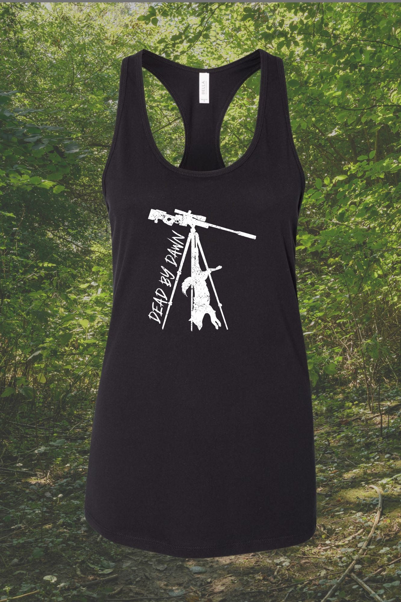 Dead by dawn night life black tank